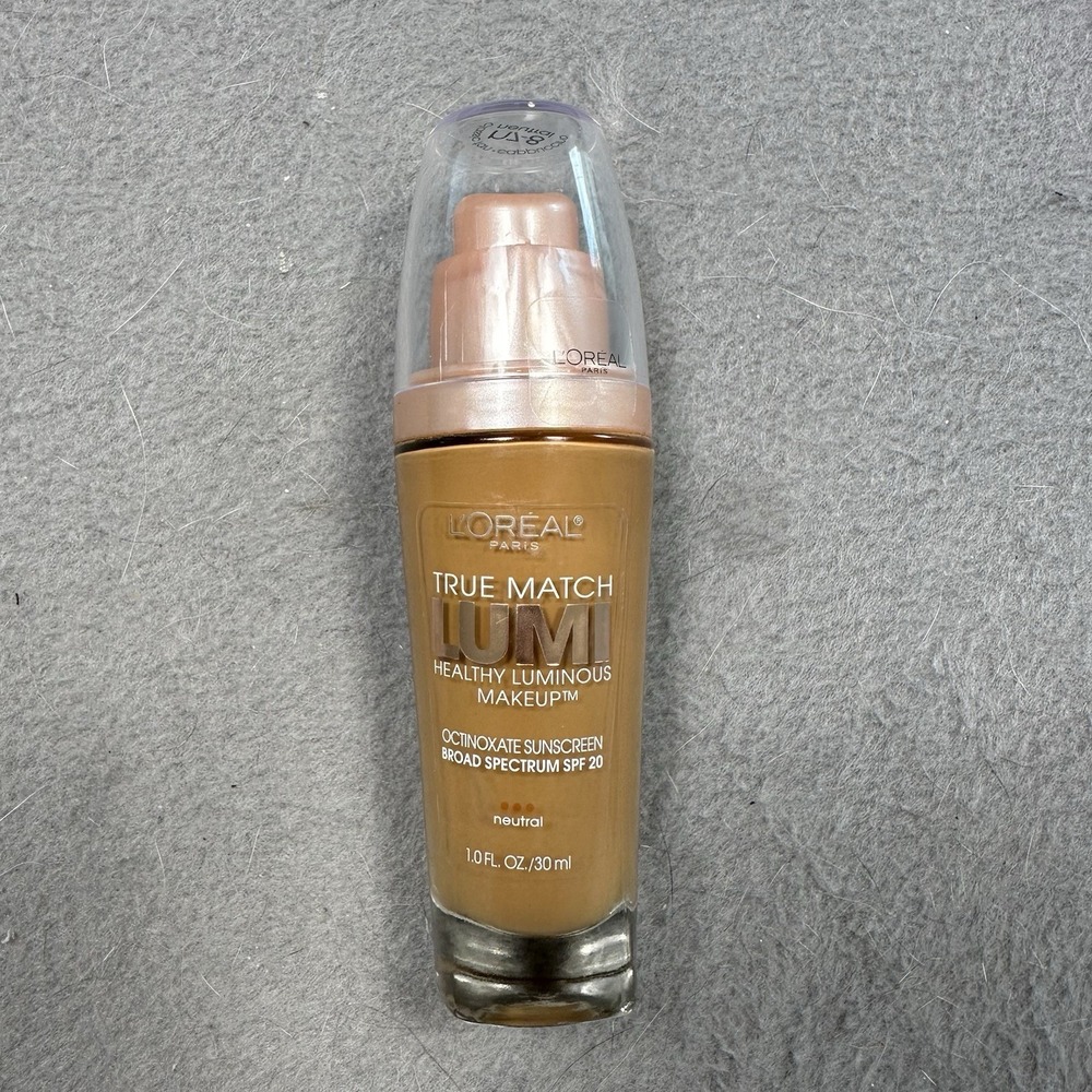 L'Oréal True Match Lumi Foundation N7-8 Classic Tan Cappuccino SPF 20 New